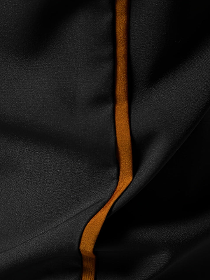 Anthony | Kontrast Trim Button-Up Skjorta