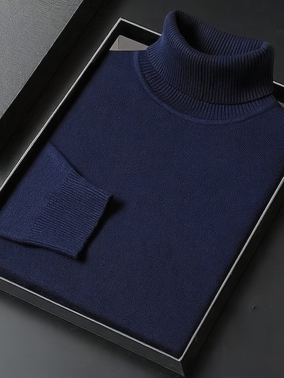 Dominic | Förfinad Höghalsad Turtleneck