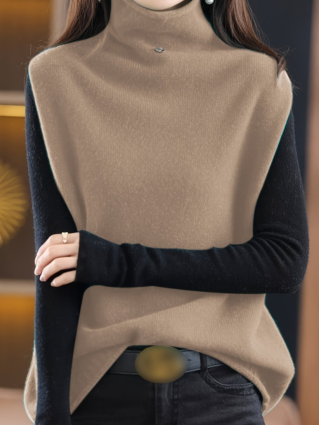 Giselle | Raffinerad Höghalss Vest