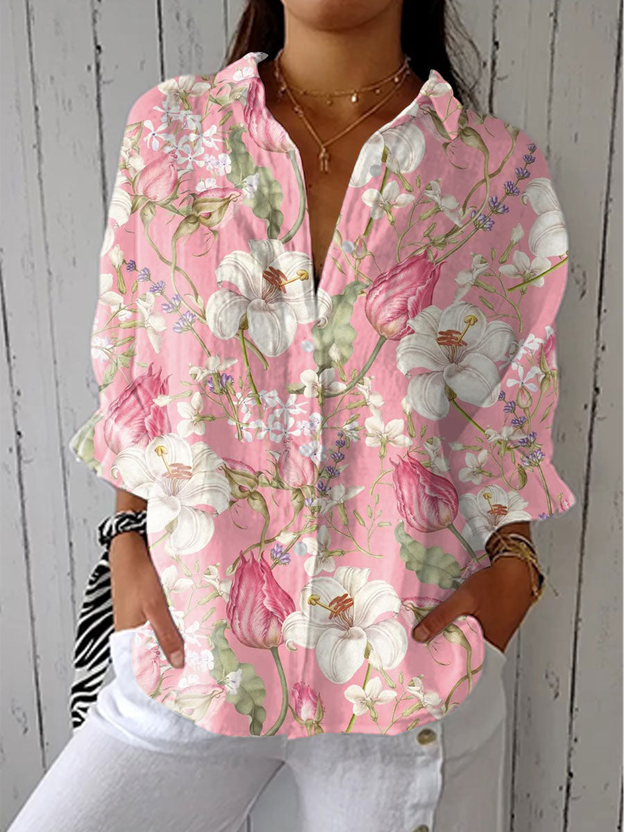 Nancy | Elegant Blomsterblus