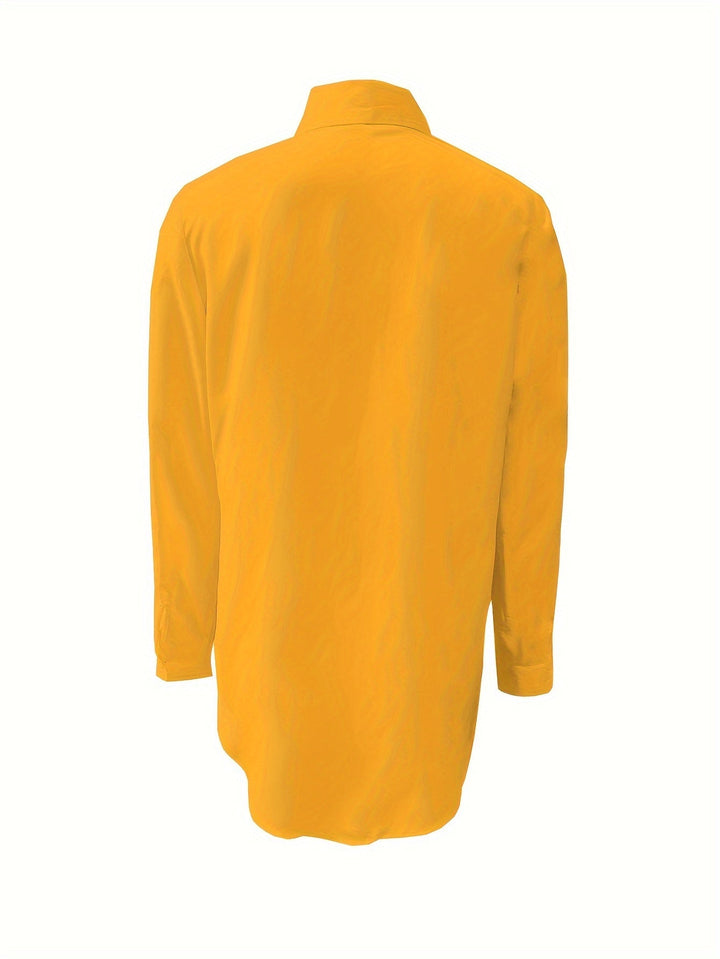 Quinn | Fins Button-Front Blus