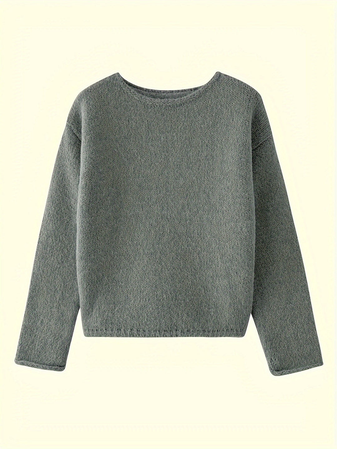 Noreen | Avslappnad Crew Neck Tröja