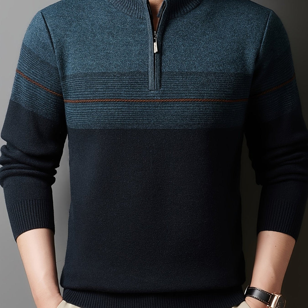 Oscar | Zip-Neck Tröja