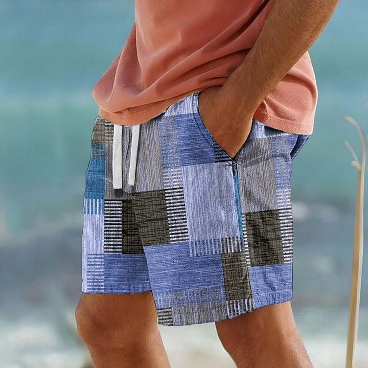 Dean | Patchwork Semester Badshorts