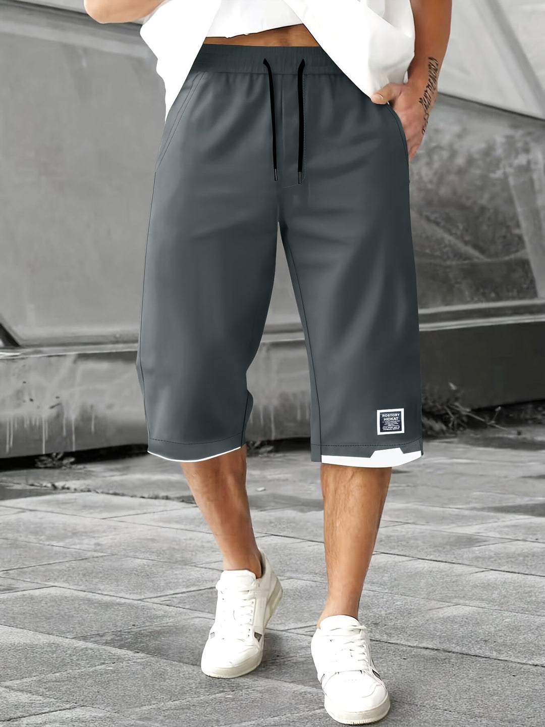 Damon | Avslappnade Drawstring Shorts