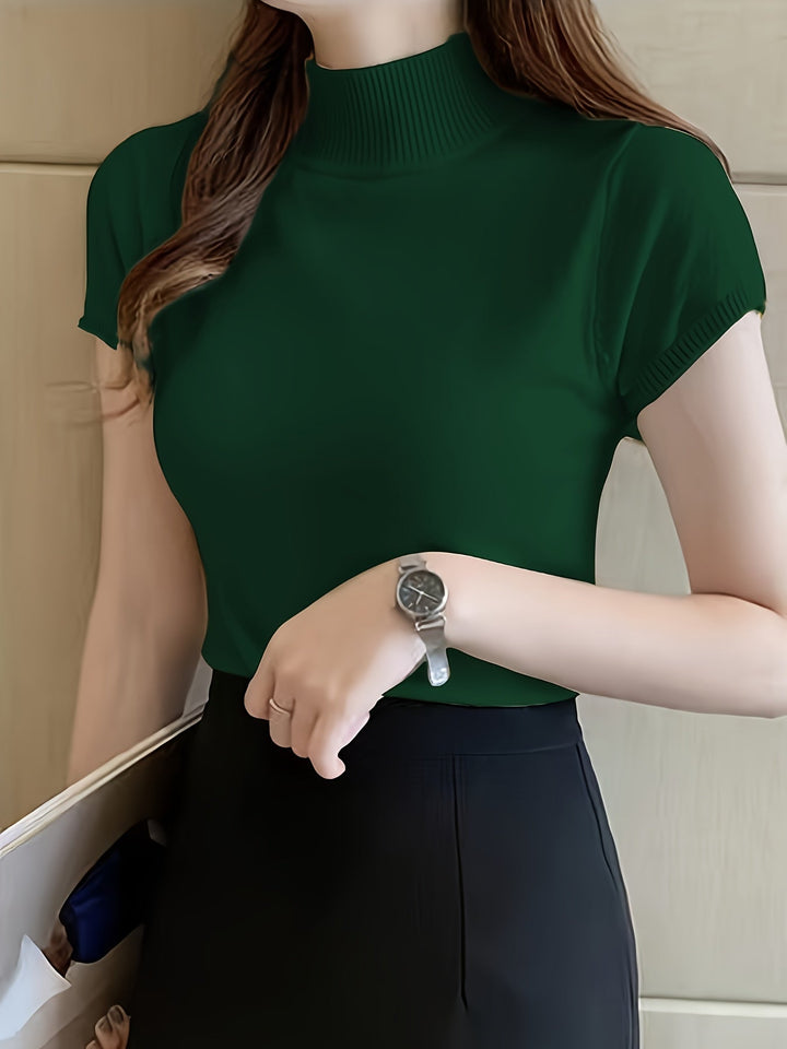 Della | Finstilt Mock-Neck Top