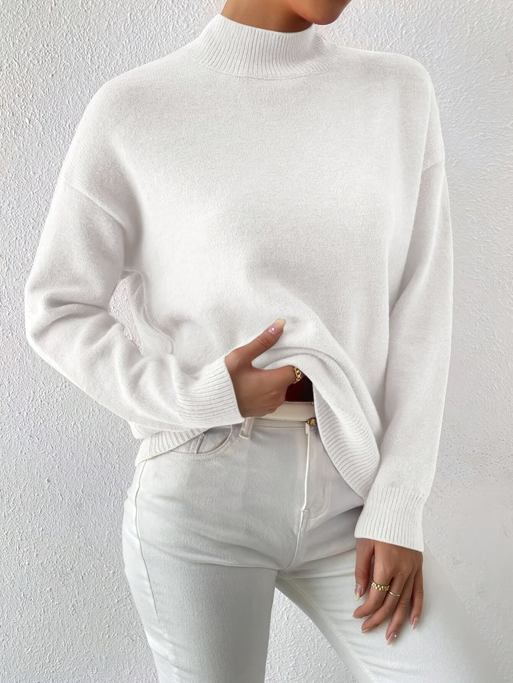 Lorelei | Förfinad Mock Neck Tröja