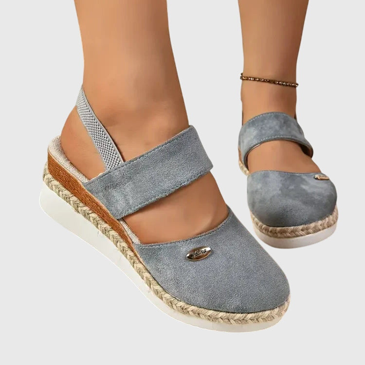 Ruth | Dämpade Kilklack Sandaler