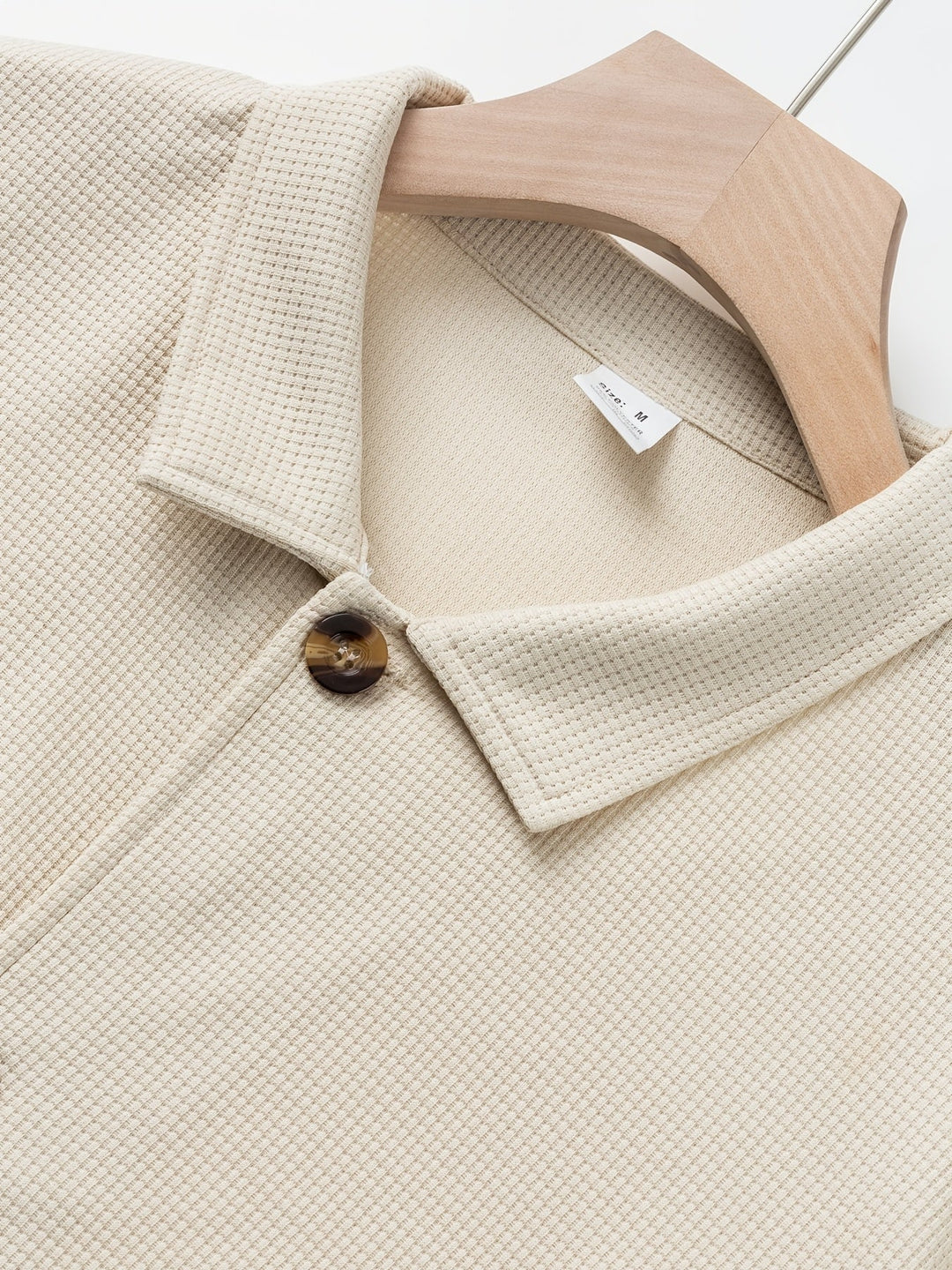 Foster | Texturerad Knappjacka