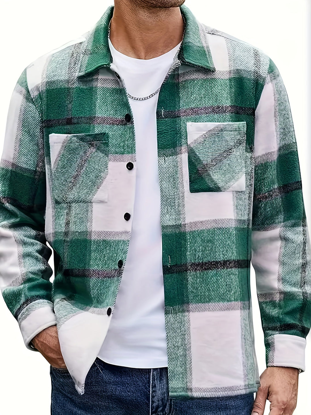 Corbin | Robust Rutigt Overshirt