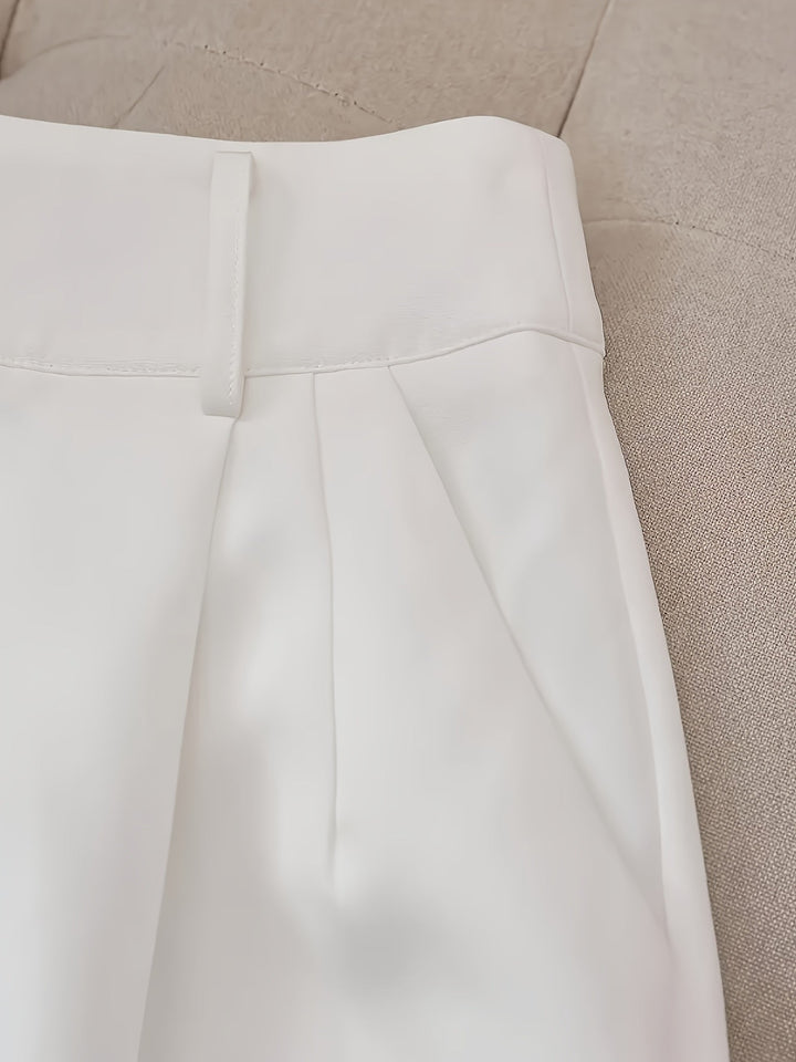Blythe | Skräddarsydda Högmidjade Shorts med Bälte