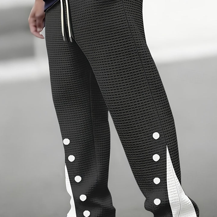 Barrett | Texturerade Snap-Side Byxor
