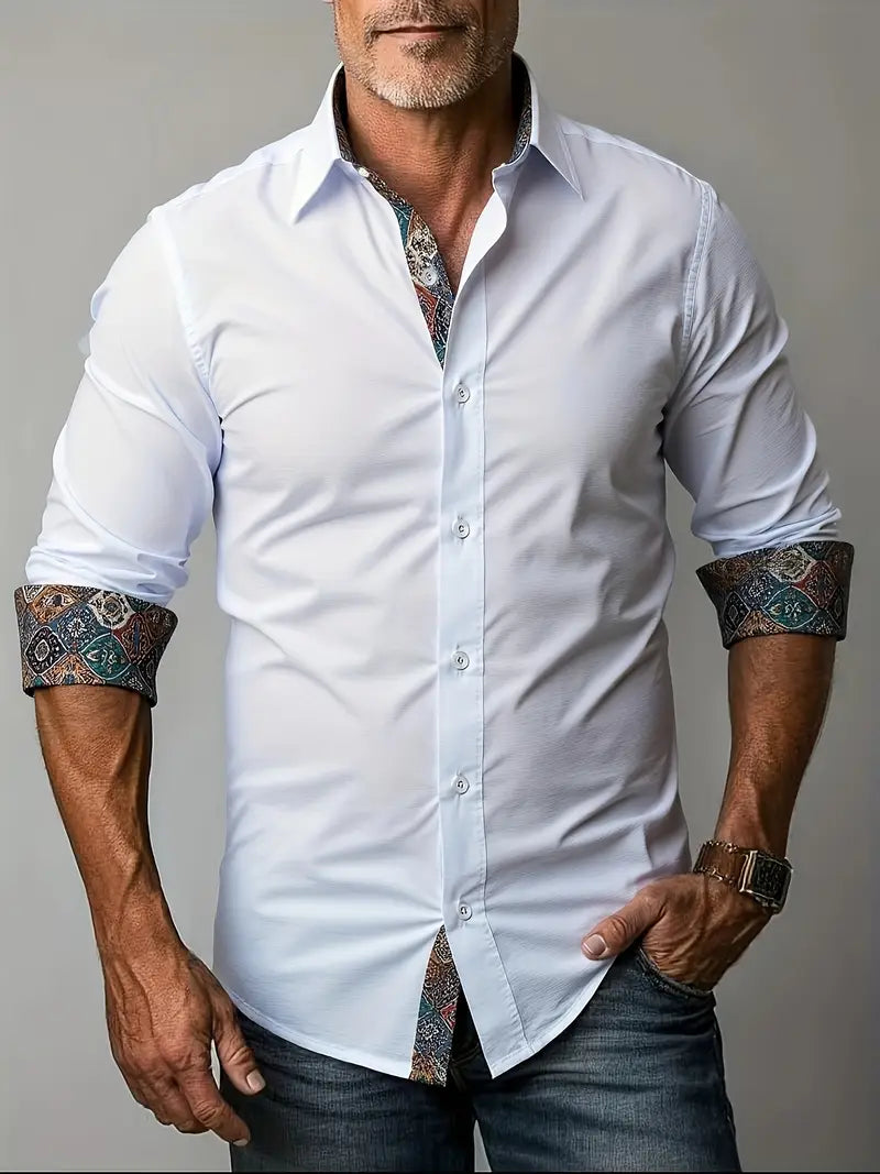 Theo | Skräddarsydd Button-Up Skjorta