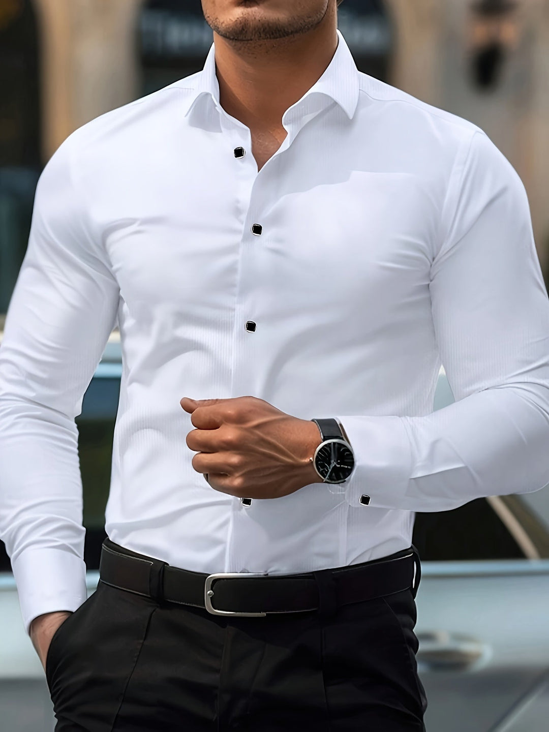 Bradley | Raffinerad Slim-Fit Skjorta