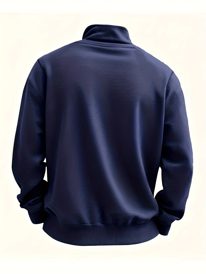 Emmett | Raffinerad Halv-Zip Pullover