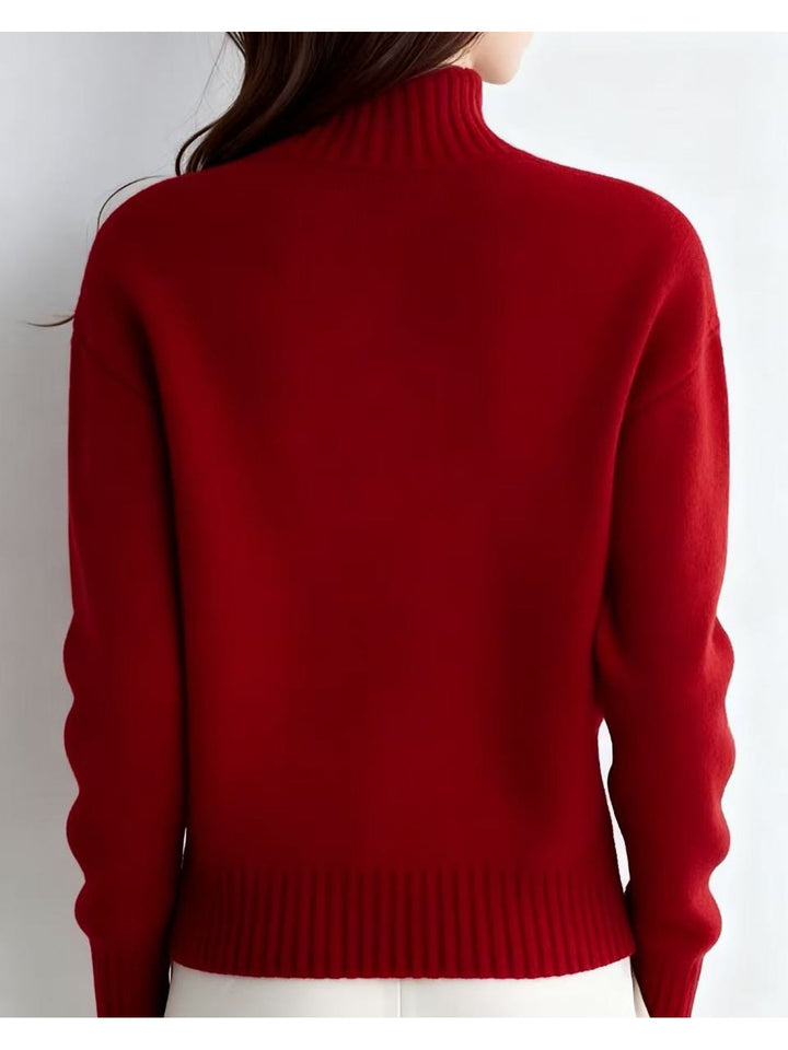Margot | Höghalsad Knapp Cardigan