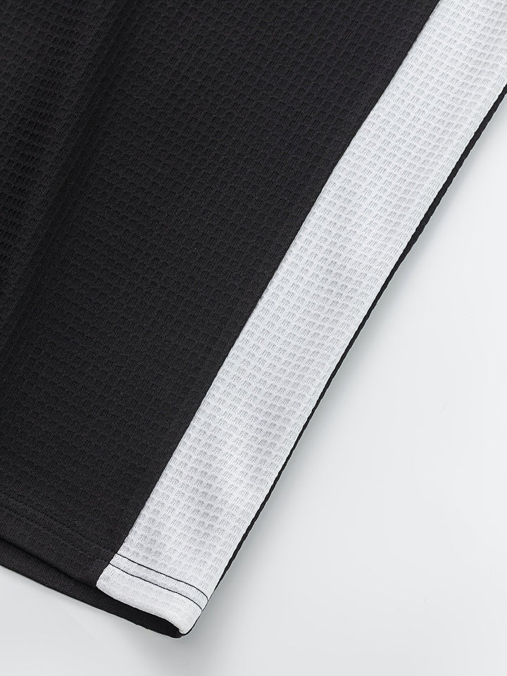 Curtis | Texturerad långärmad Henley