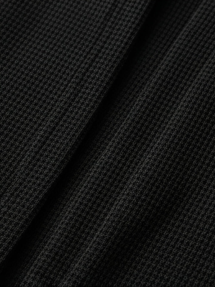 Theodore | Öppen Framsida Texturerad Kofta