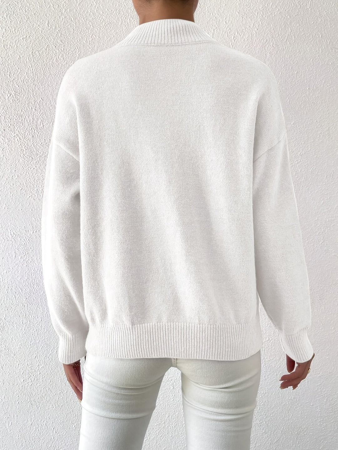 Lorelei | Förfinad Mock Neck Tröja