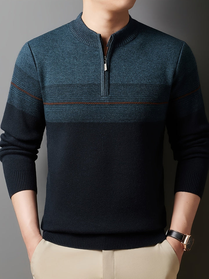Oscar | Zip-Neck Tröja