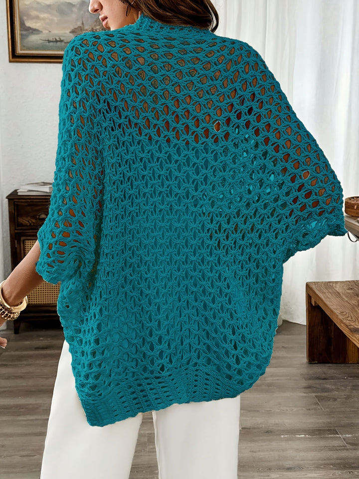 Susannah | Öppen Framsida Batwing Kofta