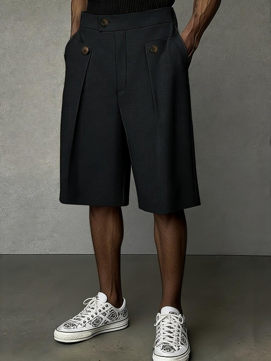 Harlan | Skräddarsydda Plisserade Shorts