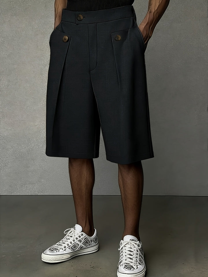 Harlan | Skräddarsydda Plisserade Shorts