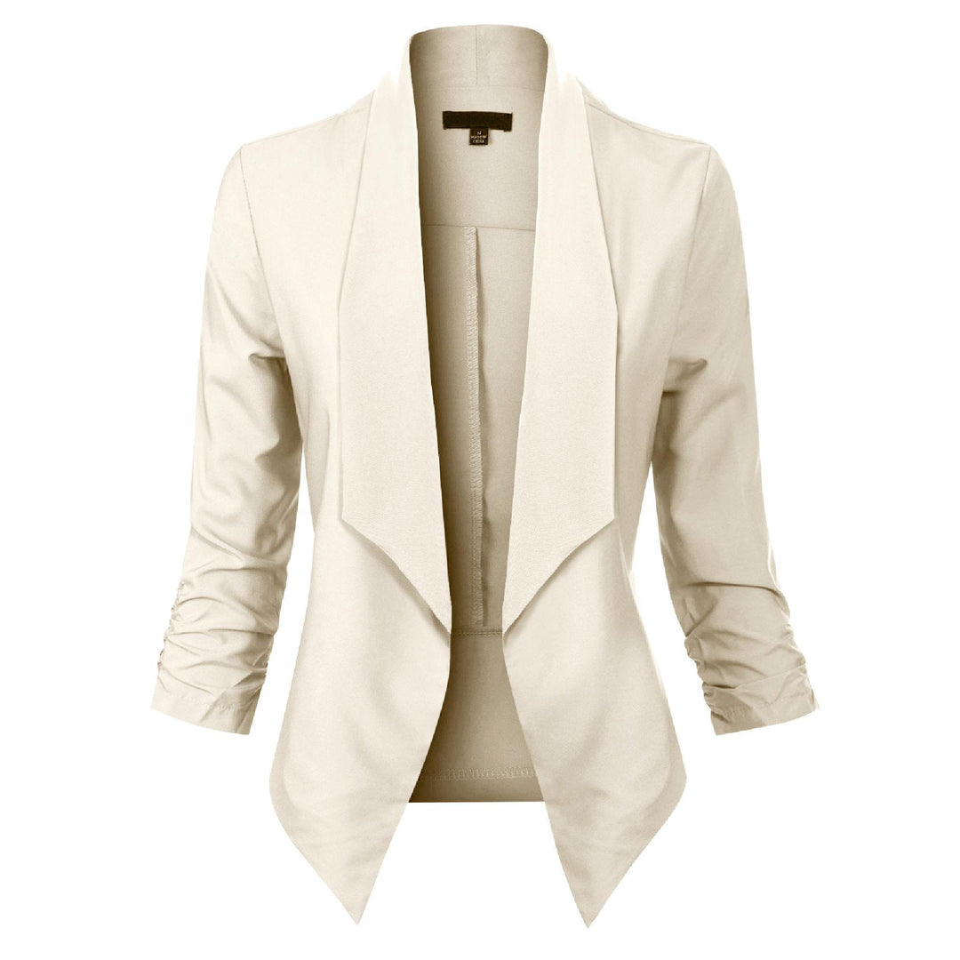 Penelope | Öppen Framskjutning Draperad Blazer