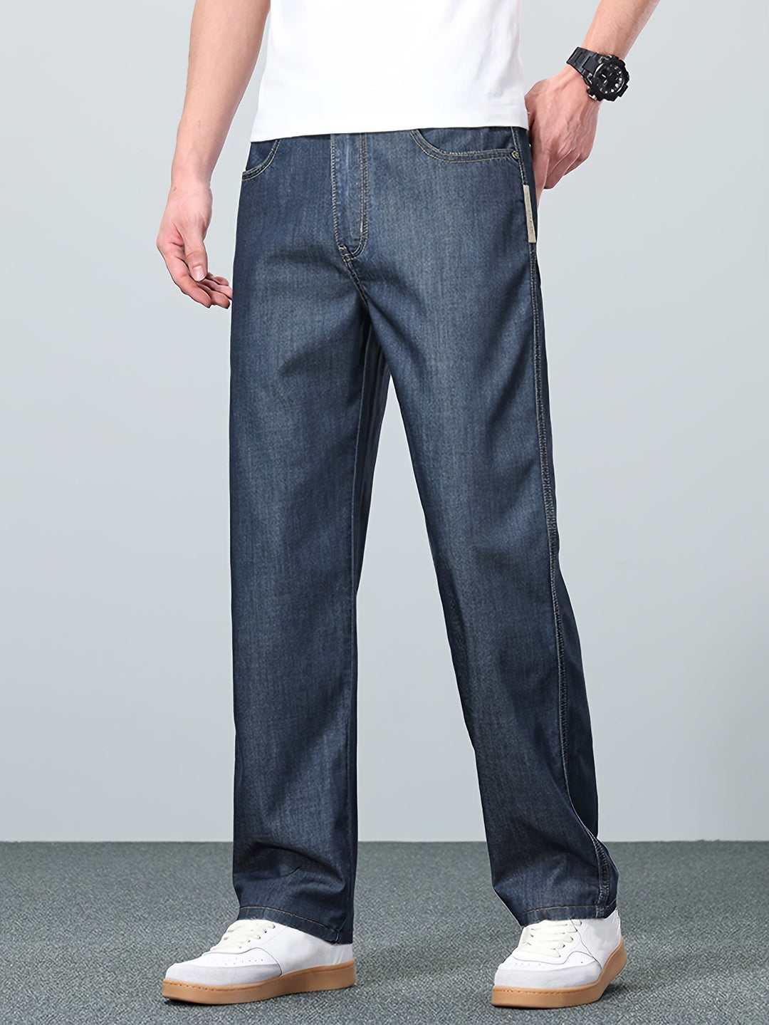 Nash | Avslappnade raka jeans