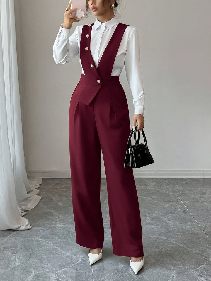 Coralie | Skräddarsydd Byxdress med Vida Ben
