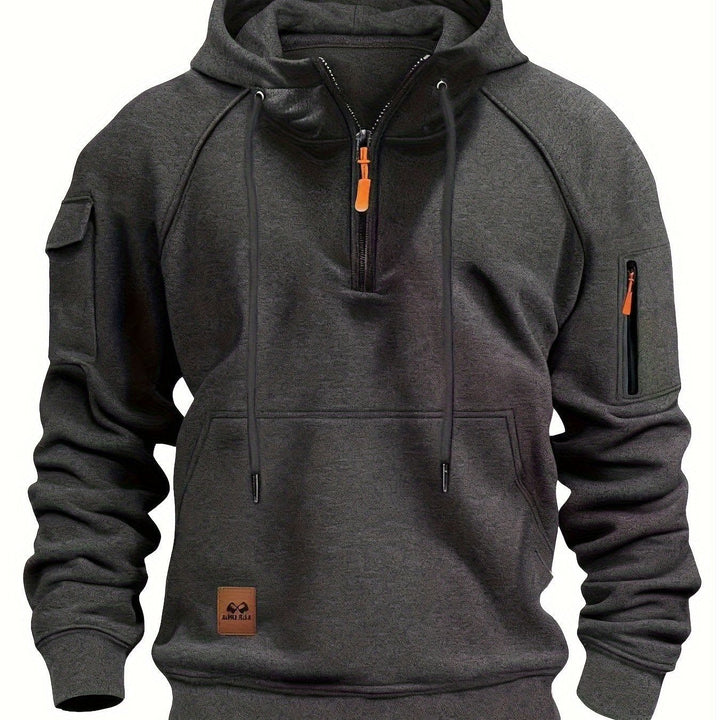 Rafferty | Utility Quarter-Zip Hoodie