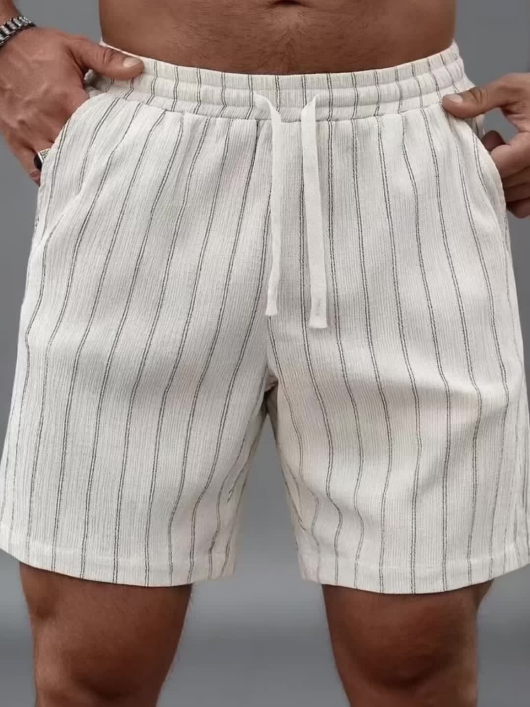 Gregory | Avslappnade Drawstring Shorts