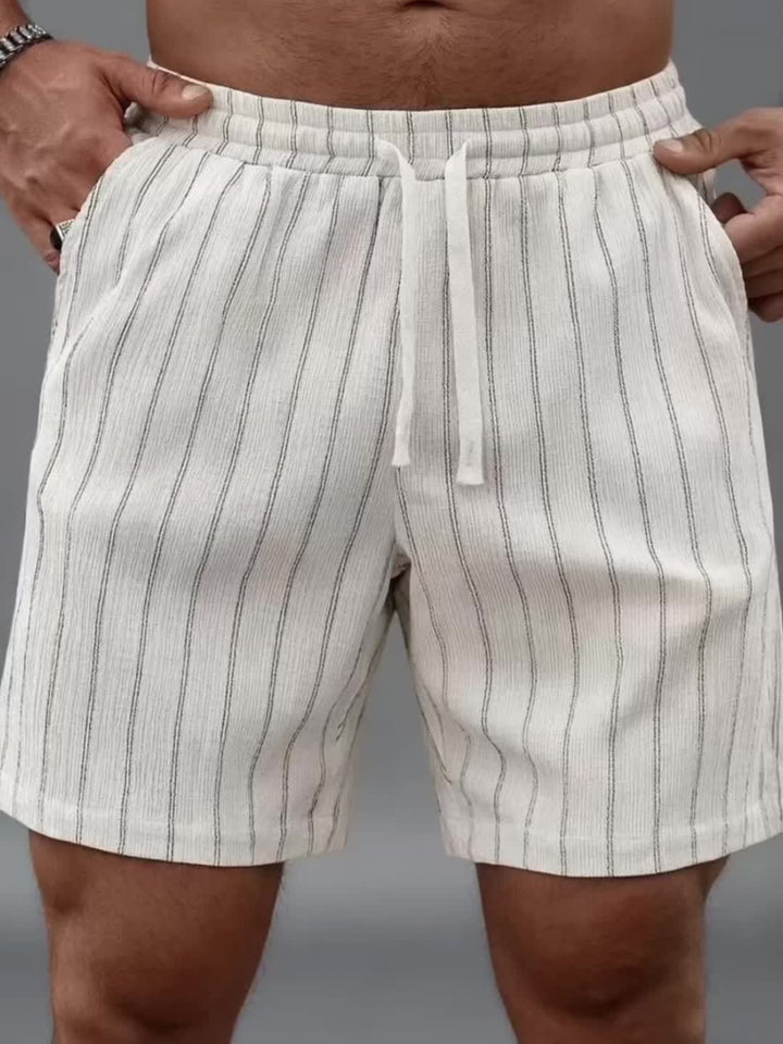 Gregory | Avslappnade Drawstring Shorts