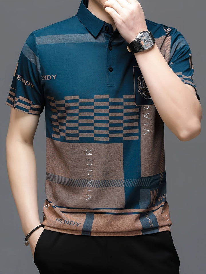 Nathaniel | Fins Colorblock Polo Skjorta