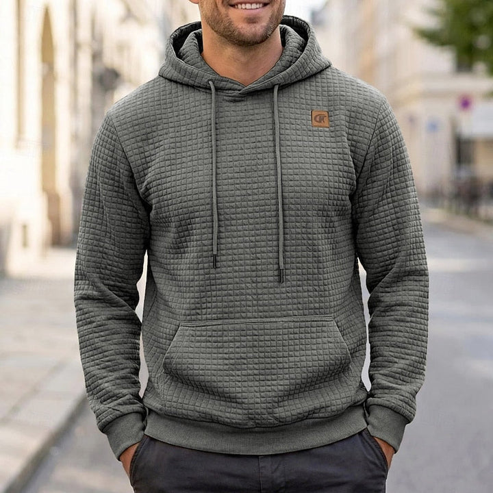 Bryce | Texturerad Komfort Hoodie