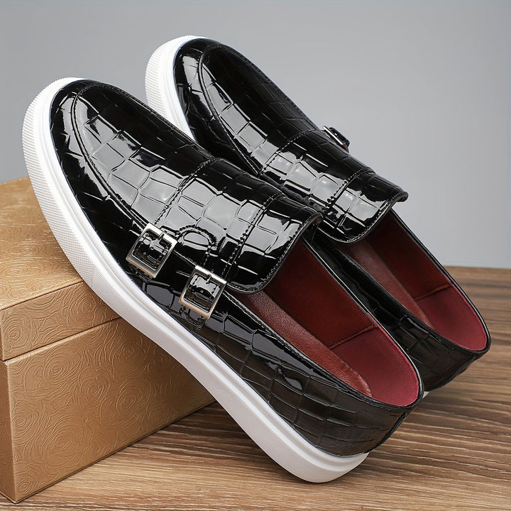 Xavier | Texturerade Slip-On Loafers