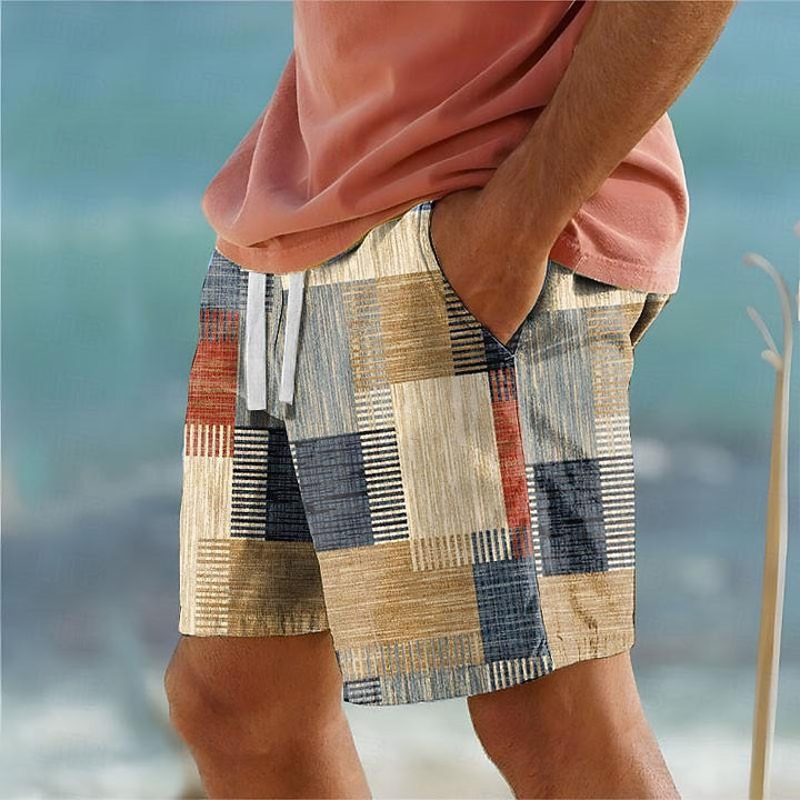 Dean | Patchwork Semester Badshorts