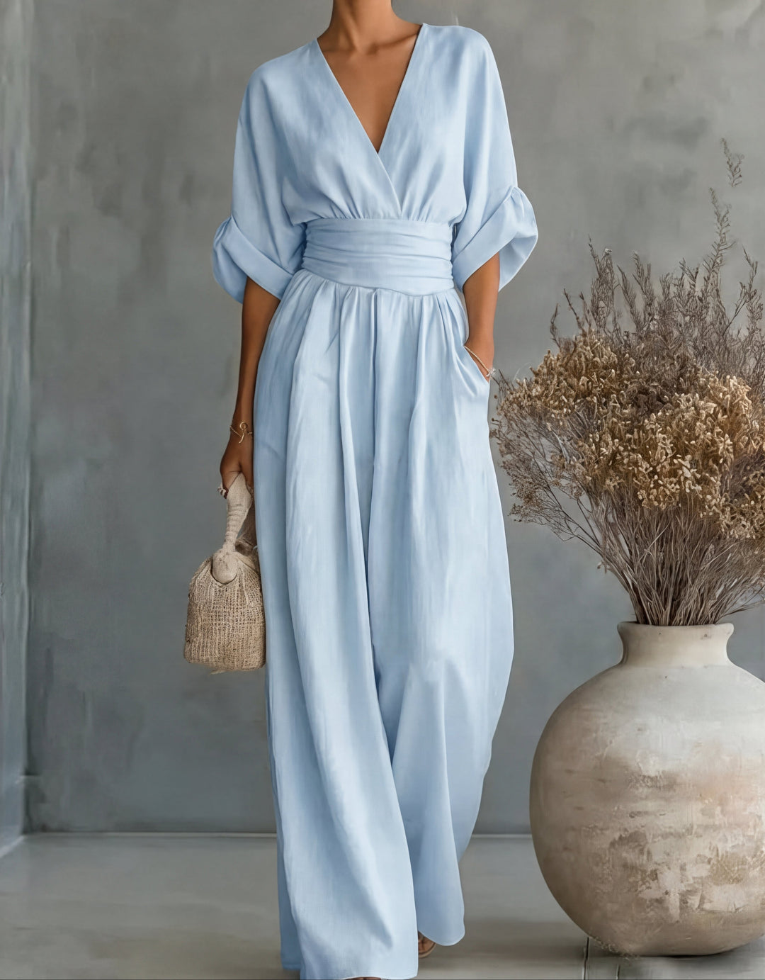 Genevieve | Elegant Byxdress med Vida Ben