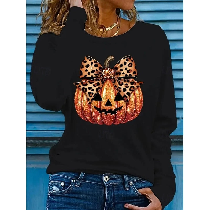 Lillian | Glittrande Halloween Pumpa Topp