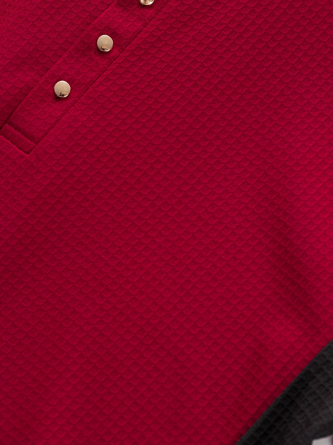 Curtis | Texturerad långärmad Henley