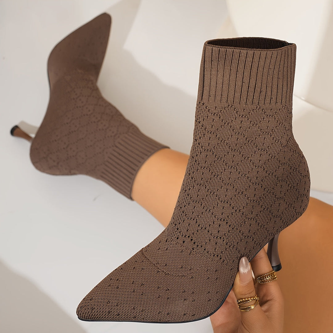 Tamsin | Spetsiga Sockstil Ankelskor