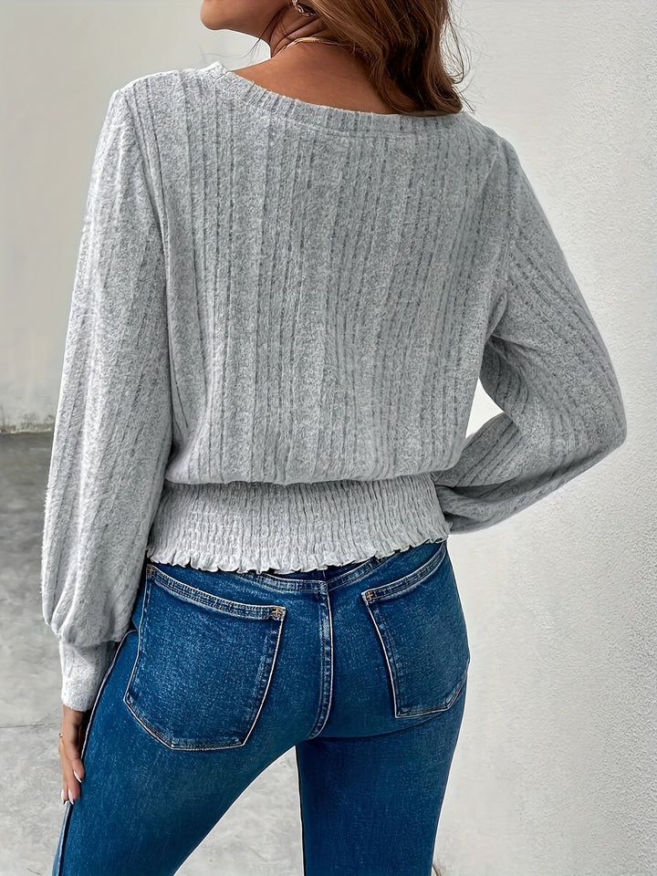 Corinthia | Smockad nederdel Ribbad Topp