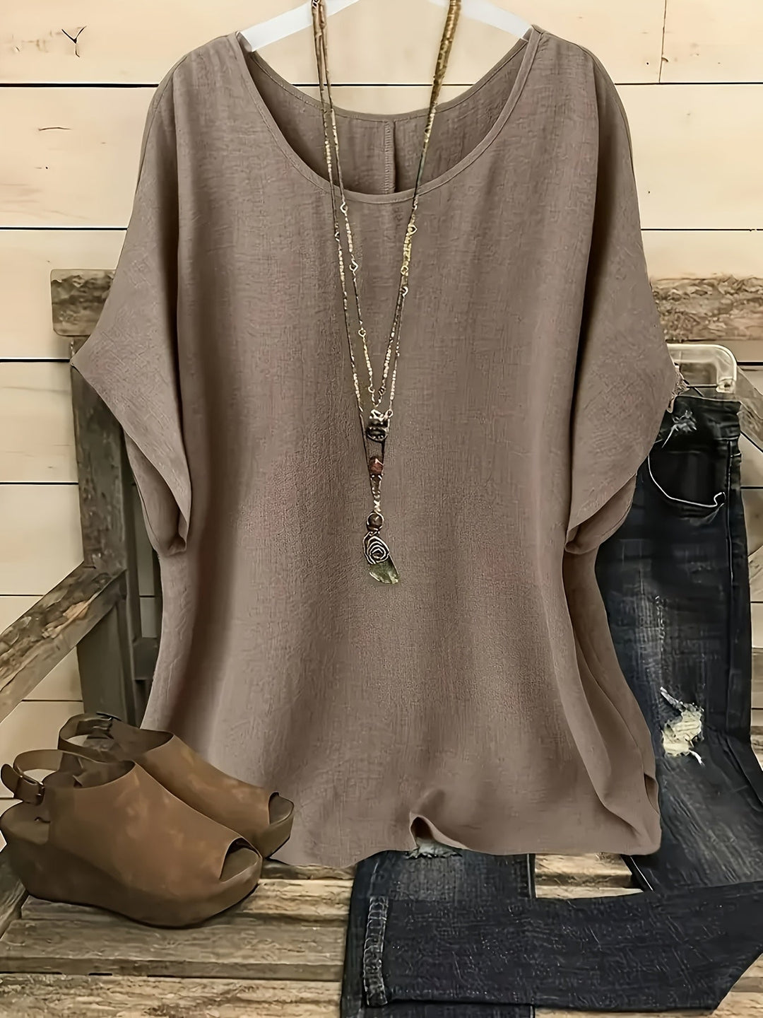 Maeve | Flowy Batwing Blus