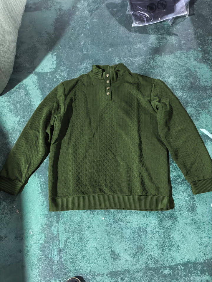 Ronan | Ståkrage Knapp Henley Tröja