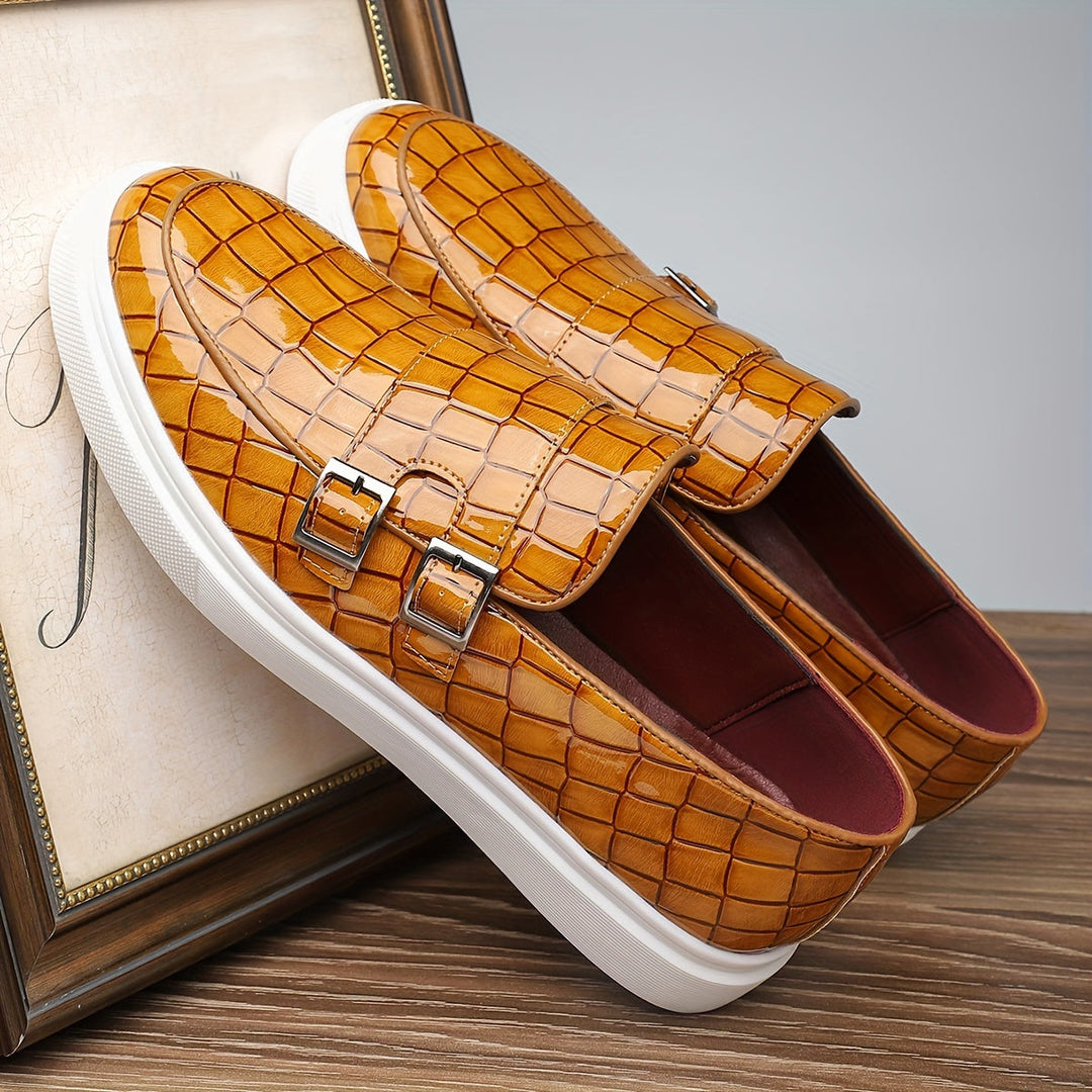 Xavier | Texturerade Slip-On Loafers