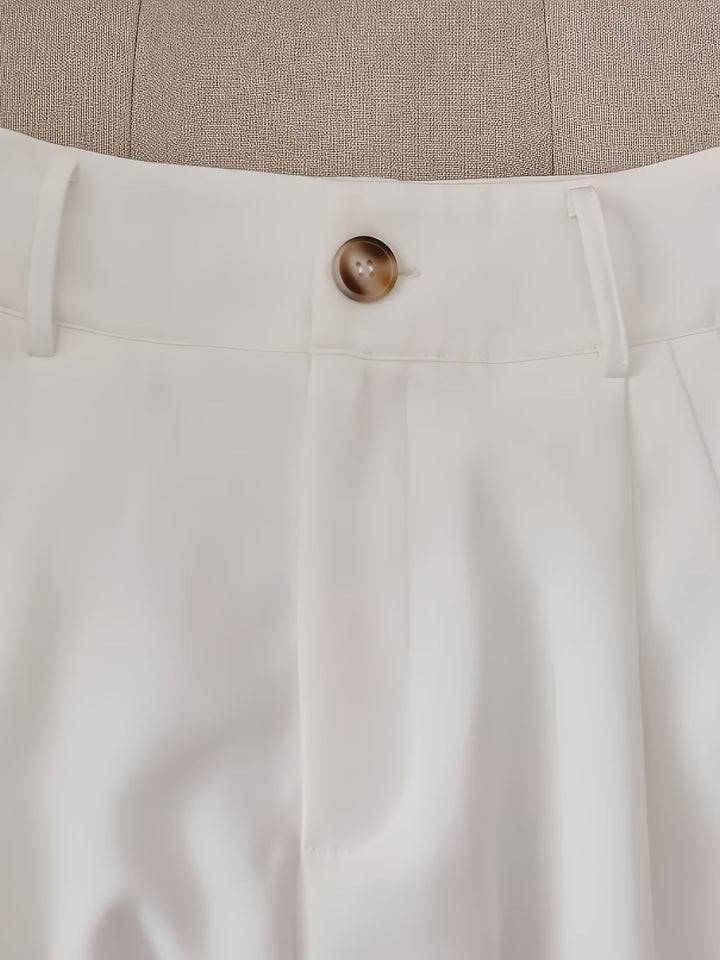 Blythe | Skräddarsydda Högmidjade Shorts med Bälte