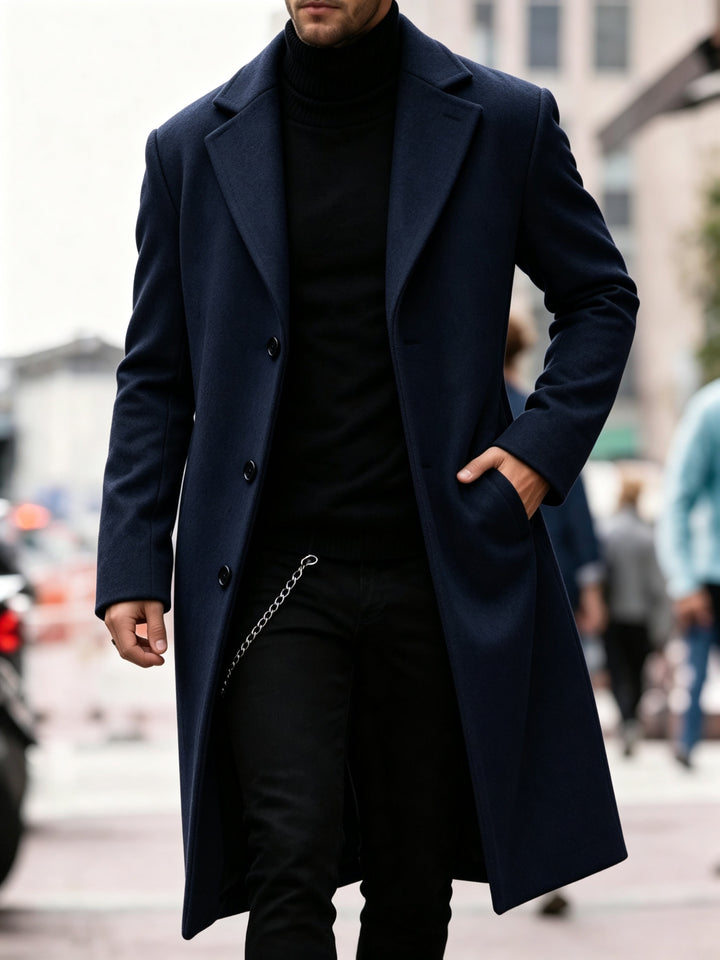 Chandler | Raffinerad Lång Trench Coat