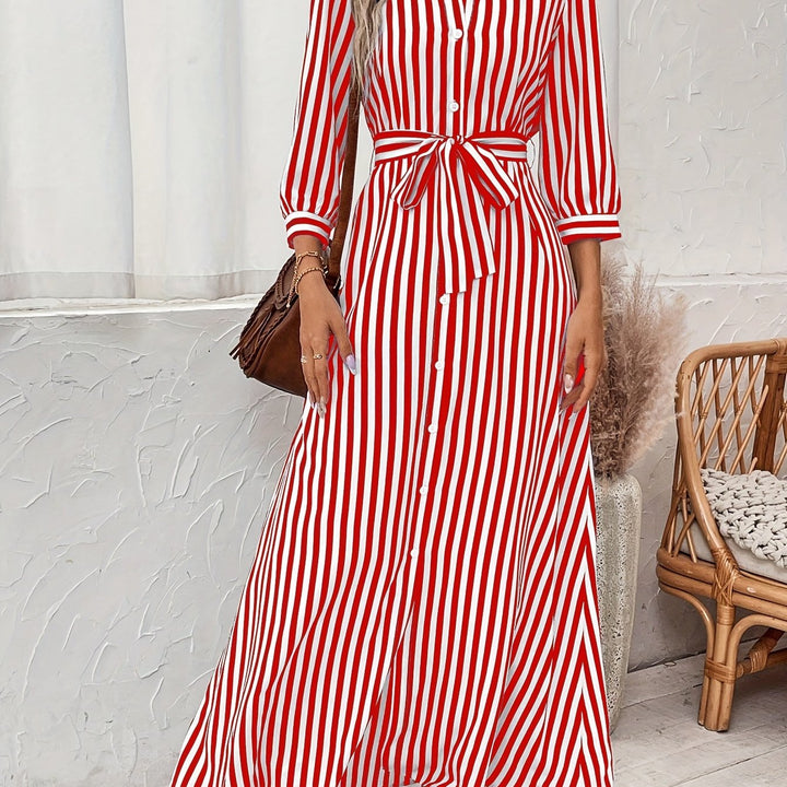 Meredith | Bälteklänning Maxi