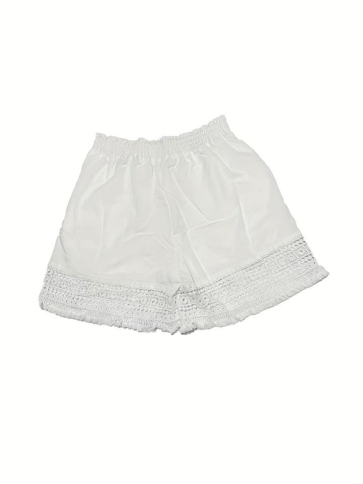 Rosmarin | Papperspåse Shorts med Spetskant