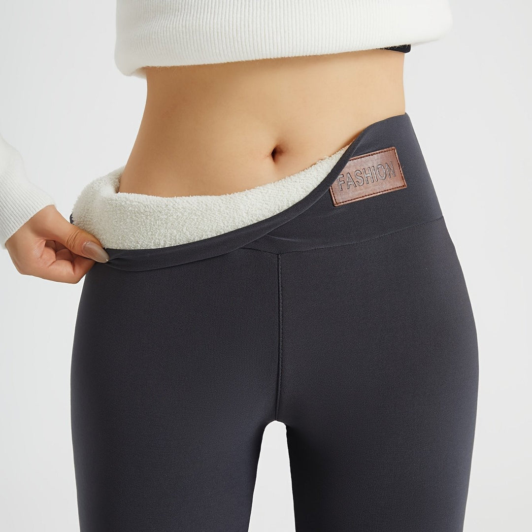Lorna | Högmidjade Mysiga Vinterleggings